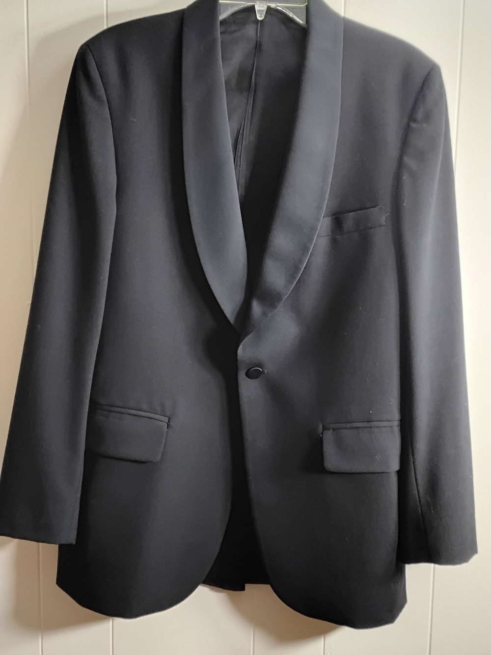 Jos. A. Bank Black Shawl Collar Tuxedo Suit - Picture 3 of 14